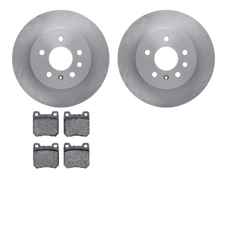 DYNAMIC FRICTION CO 6302-65012, Rotors with 3000 Series Ceramic Brake Pads 6302-65012